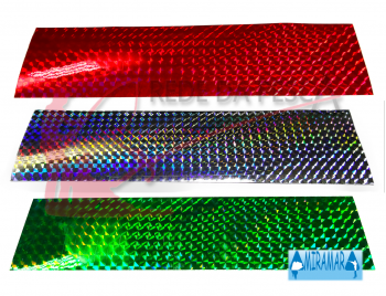 Adesivo Hologrfico para Confeco de Iscas Artificiais (2un) - Miramar
