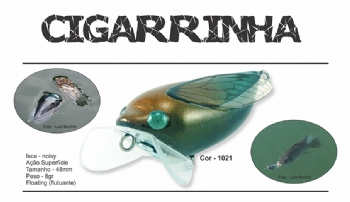 Isca Artificial Cigarrinha 48mm 8g - OCL Lures