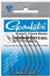 Anzol Gamakatsu Worm Off-Set EWG Black