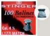 Chumbinho Stinger 4,5mm 100un - Match